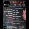 juliste, jossa Pysyvät jäljet -näyttelyyn osallistujien nimet
